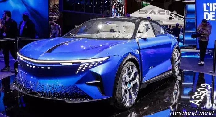 Alpine sta lavorando a una GT elettrica 2+2 per il 2028 | Carscoops